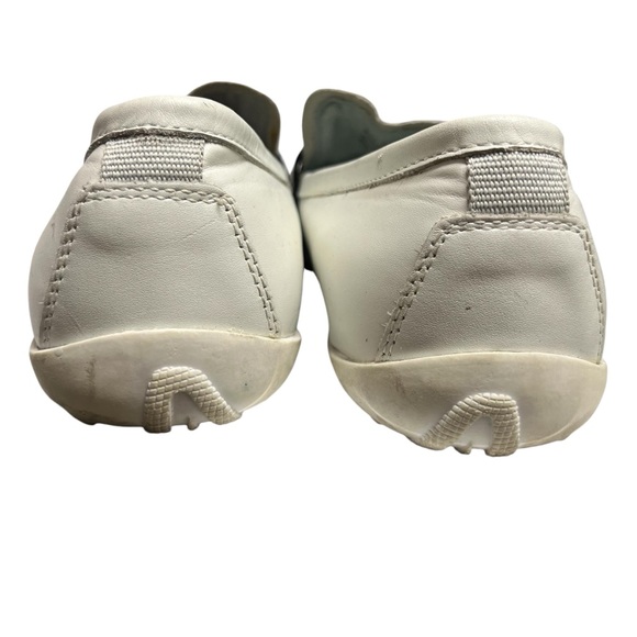 Stacy Adams Men's White Leather Bit Loafers Size 9 - Picture 5 of 8